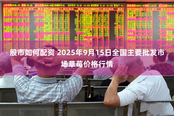 股市如何配资 2025年9月15日全国主要批发市场草莓价格行情